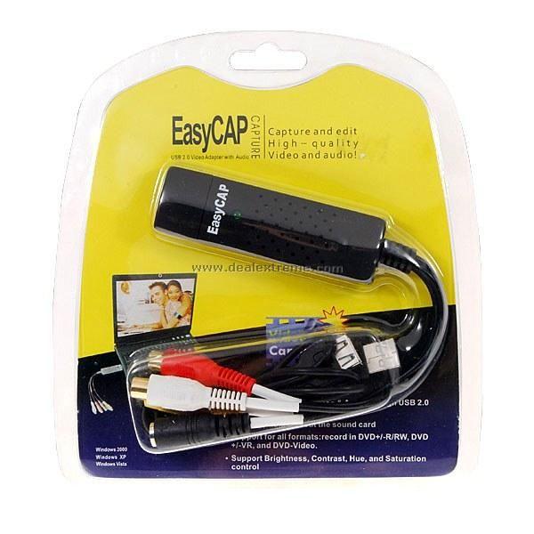Карта відеозахоплення Easier CAPture USB  (дропшиппінг)
