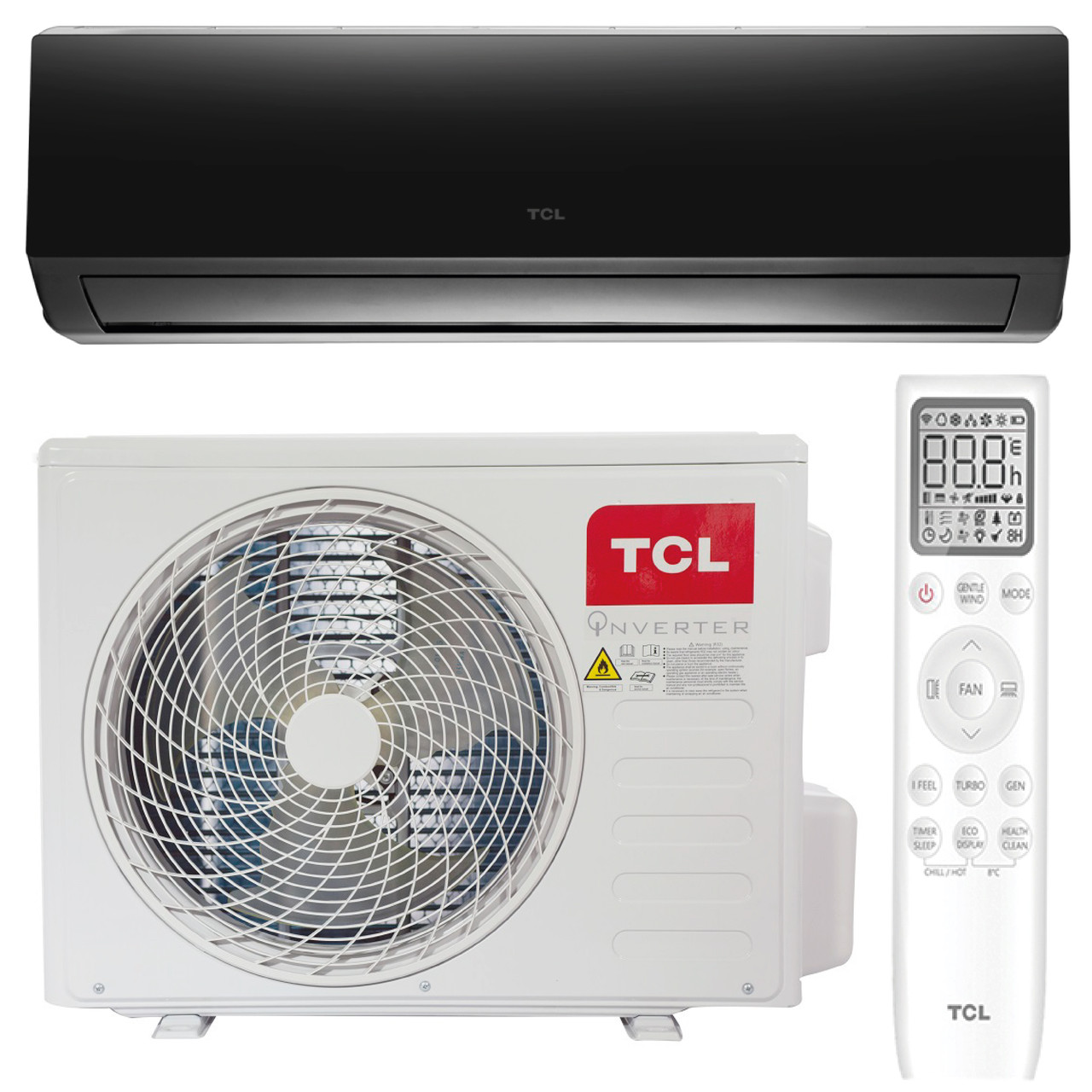 Кондиціонер TCL TAC-09CHSD/XA82I Inverter R32 WI-FI Ready 9000 BTU до 30 м2