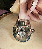 Срібний перстінь із дендроопалом меринітом і перлиною, розмір 18, фото 7