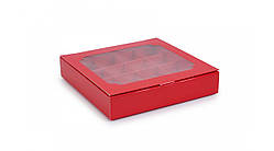 Коробка для цукерок на 16 шт (185х185х35)