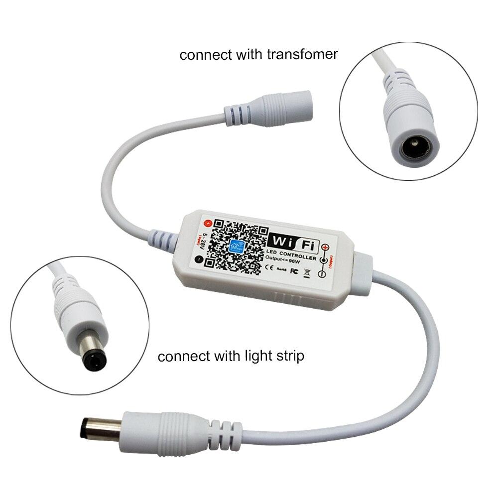 LED Диммер WiFIi для светодиодных лент и модулейSmart Alexa | 5-24 В - фото 2 - id-p1439701654