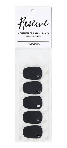 Наклейки для мундштука кларнета або саксофона D'Addario Reserve Mouthpiece Patches (Black), фото 1