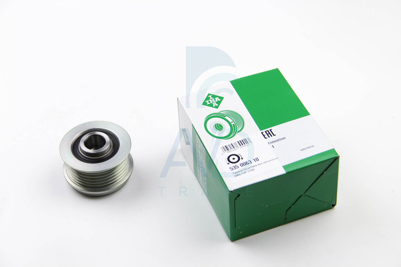Шків генератора Doblo/Combo 1.3 MJTD/CDTi 03- (тип Valeo), 535 0063 10, INA