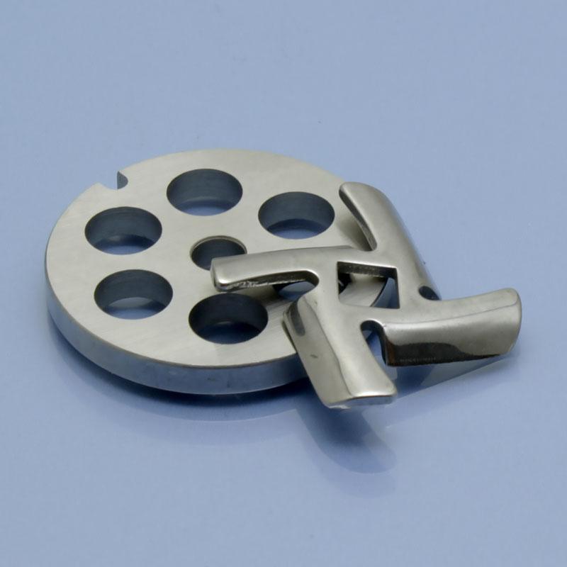 Ніж та решітка груба для м'ясорубки Braun Power Plus 1300 4195 G3000 G1300 G1100 G1500, фото 1