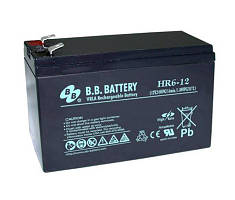 Акумулятор BB Battery HR6-12 12В 6Ач герметичний необслуговуваний (10 років)