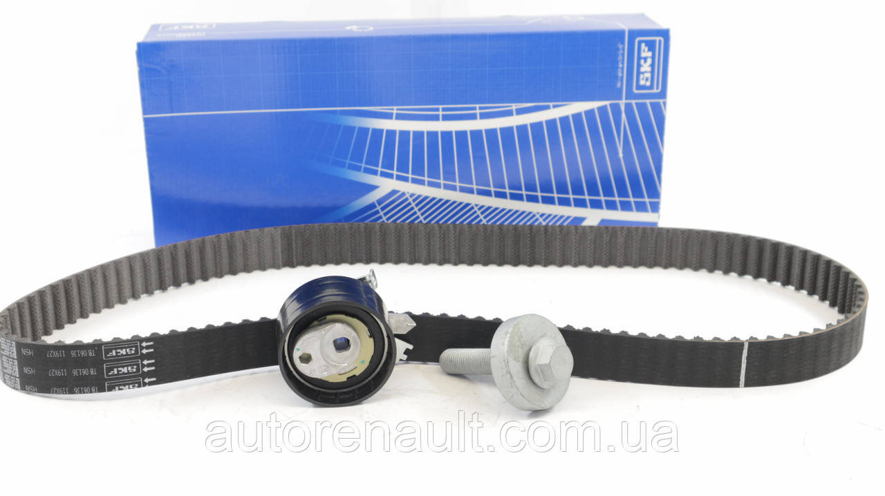 Комплект ременя ГРМ на Рено Логан II 1.5 dCi (75 k9k 612/90л.з K9K 626) (2012>) SKF (Швеція) VKMA06136