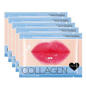 Патчі для губ Images з протеїнами молока Beautecret Milk Moisturizing Lip Membrane, 8г, фото 2