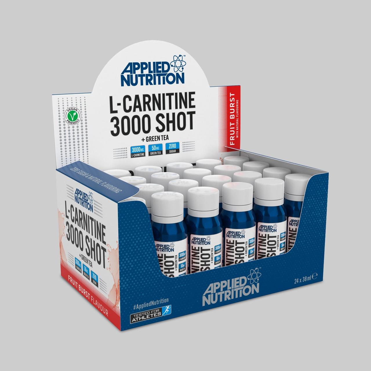 L-карнітин Applied Nutrition L-Carnitine 3000 24 x 38 мл Фрукти