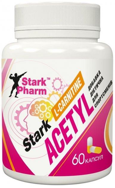 Ацетил Л-карнітин Stark Pharm Acetyl L-Carnitine 500 mg 60 капсул