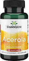 Ацерола Swanson Acerola 500 mg 60 капсул