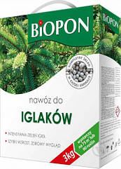Добриво для хвойних рослин Biopon Польща 3 кг