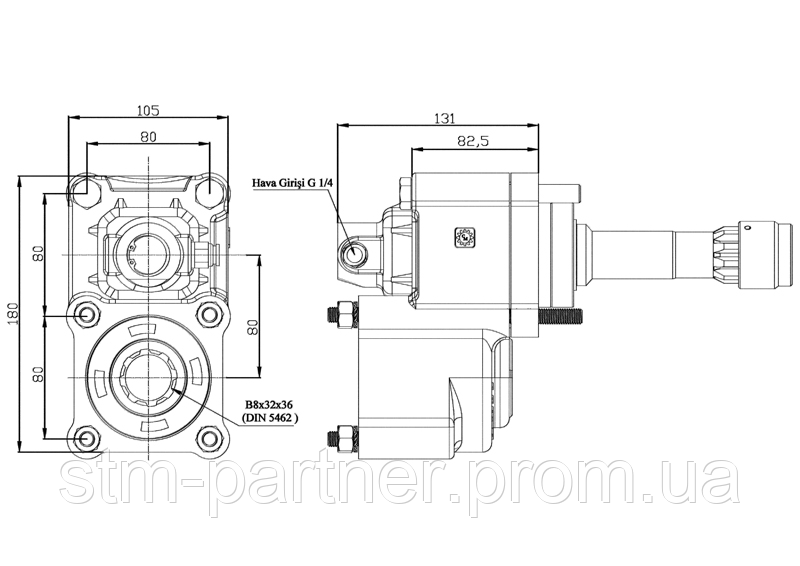 Коробка отбора мощности (КОМ) 2895.9 для IVECO - фото 2 - id-p216350618