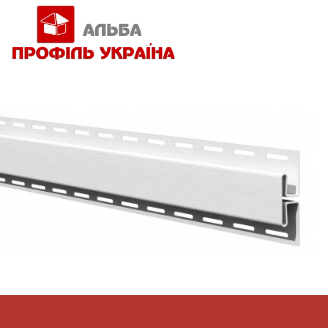 Айдахо - карнизна підшивка - Н-ПЛАНКА БІЛА Айдахо 3,05 М