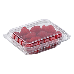 Пластиковий посуд ПЕТ для упаковки ягід 125 грам TL4