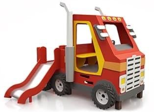 Ігровий комплекс "Автомобіль з гіркою", фото 1