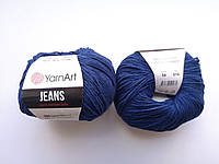 Пряжа Джинс Ярнарт Jeans YarnArt RAM т.синий 54, 1 моток 50г