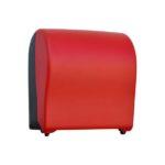 Механічний диспенсер паперових рушників в рулоні MERIDA UNIQUE SOLID CUT RED LINE