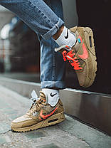 Кросівки Nike Air Max 90 Off-White Desert Ore, фото 3