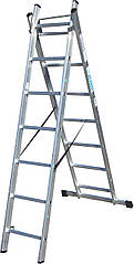 Драбина ELKOP VHR Trend 2x7 алюмінієва, 2 секції, 7 ступенів (38248)