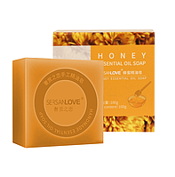 Мыло ручной работы SERSANLOVE Honey Essential Oil Soap с эфирным маслом меда 100 гр