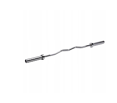 Гриф для штанги олімпійський W-подібний сталевий гриф Newt Olimpic 1200 мм 50 мм вага 7 кг навантаження 250 кг, фото 3