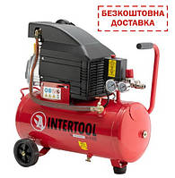 Компресор побутовий 24 л Intertool PT-0010