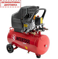 Масляний компресор 24 л Intertool PT-0009