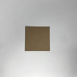Набір картону крафт, 80*80 мм (20 шт), фото 3