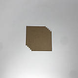 Набір картону крафт, 80*80 мм (20 шт), фото 2