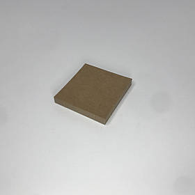 Набір картону крафт, 80*80 мм (20 шт)