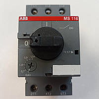 Автомат захисту двигуна ABB MS116 1A