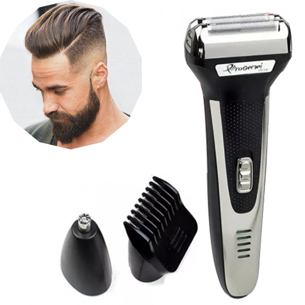 Машинка для стриження 3 in 1 Gemei GM 598 Чорна, фото 1