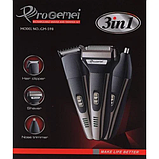 Машинка для стриження 3 in 1 Gemei GM 598 Чорна, фото 3