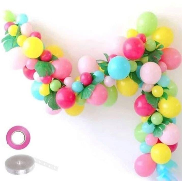 Арка гірлянда з повітряних куль ЛІТНЯ ХВИЛЯ