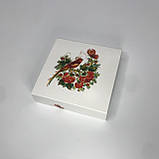 Коробка для пряника, 120*120*30 мм, з вікном, "Калина", фото 6