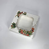 Коробка для пряника, 120*120*30 мм, з вікном, "Калина", фото 7