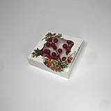 Коробка для пряника, 120*120*30 мм, з вікном, "Калина", фото 3