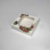 Коробка для пряника, 120*120*30 мм, з вікном, "Калина", фото 5