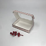 Коробка для пряника, 150*100*30 мм, з вікном, "Вишиванка", фото 2