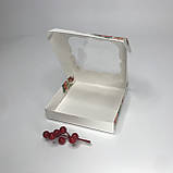 Коробка для пряника, 150*150*30 мм, з вікном, "Калина", фото 2