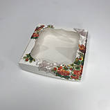 Коробка для пряника, 150*150*30 мм, з вікном, "Калина", фото 5