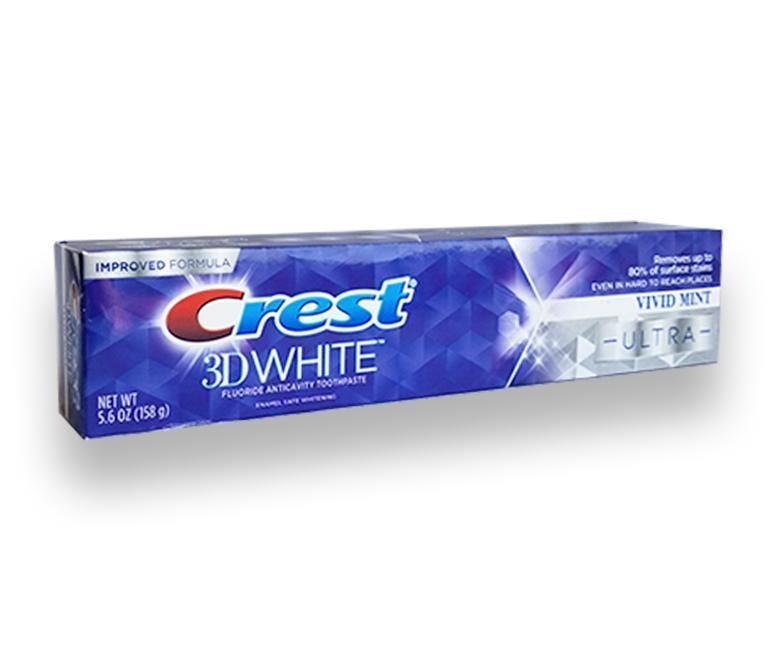 Відбілююча зубна паста з захистом емалі Crest 3D White Ultra Vivid Mint 147 гр