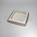 Коробка для пряника, 200*200*30 мм, з вікном, "Вишиванка", фото 5