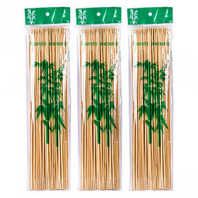 Бамбукові палички для барбекю і гриля 30см*3мм