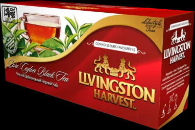 Чай чорний Livingston Harvest пакетований (25 пакетів) Цейлон