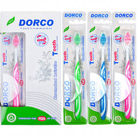 Зубні щітки "Dorco" 18,5 см з гнучкою головкою