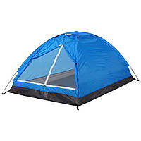 Палатка двухместная для кемпинга и туризма с чехлом, Мятно-зеленый