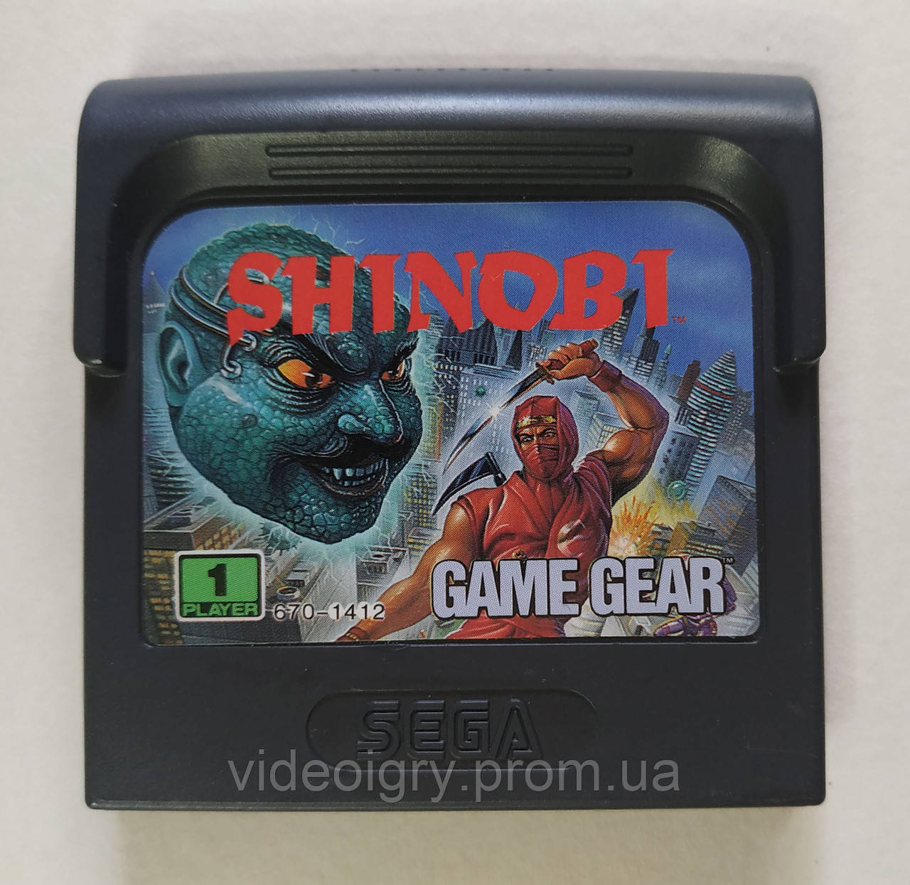 Shinobi (The GG Shinobi) картридж Sega Game Gear Б/У