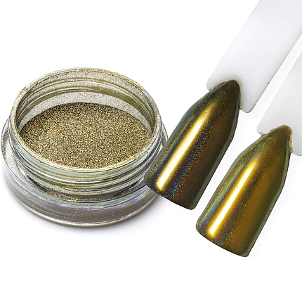 Дзеркальна втирка, пудра Голограмная Павич №7 2 г, фото 1