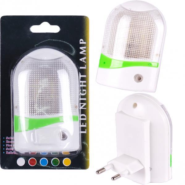 Нічничок з датчиком освітлення 1W 220V 8*6см KNZ